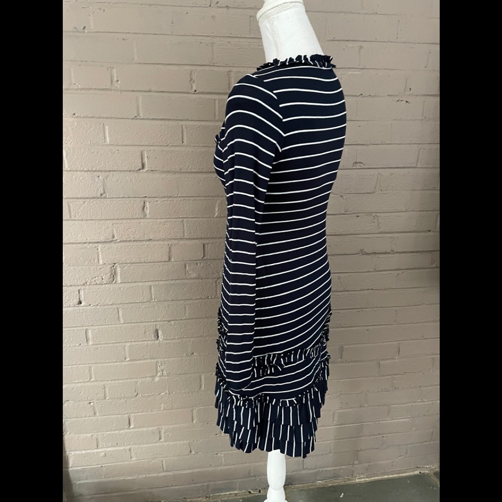 Bailey 44 Navy & White Dress M - Picture 5 of 14